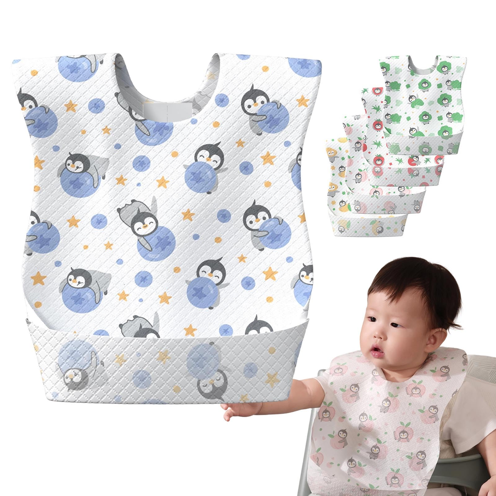 George Axion Baby Assorted Baby Bibs Navy
