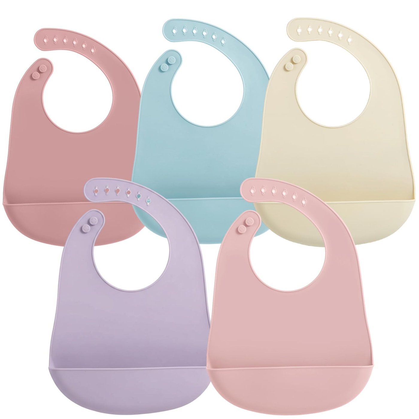 George Axion Baby Silicone Baby Bib Mint