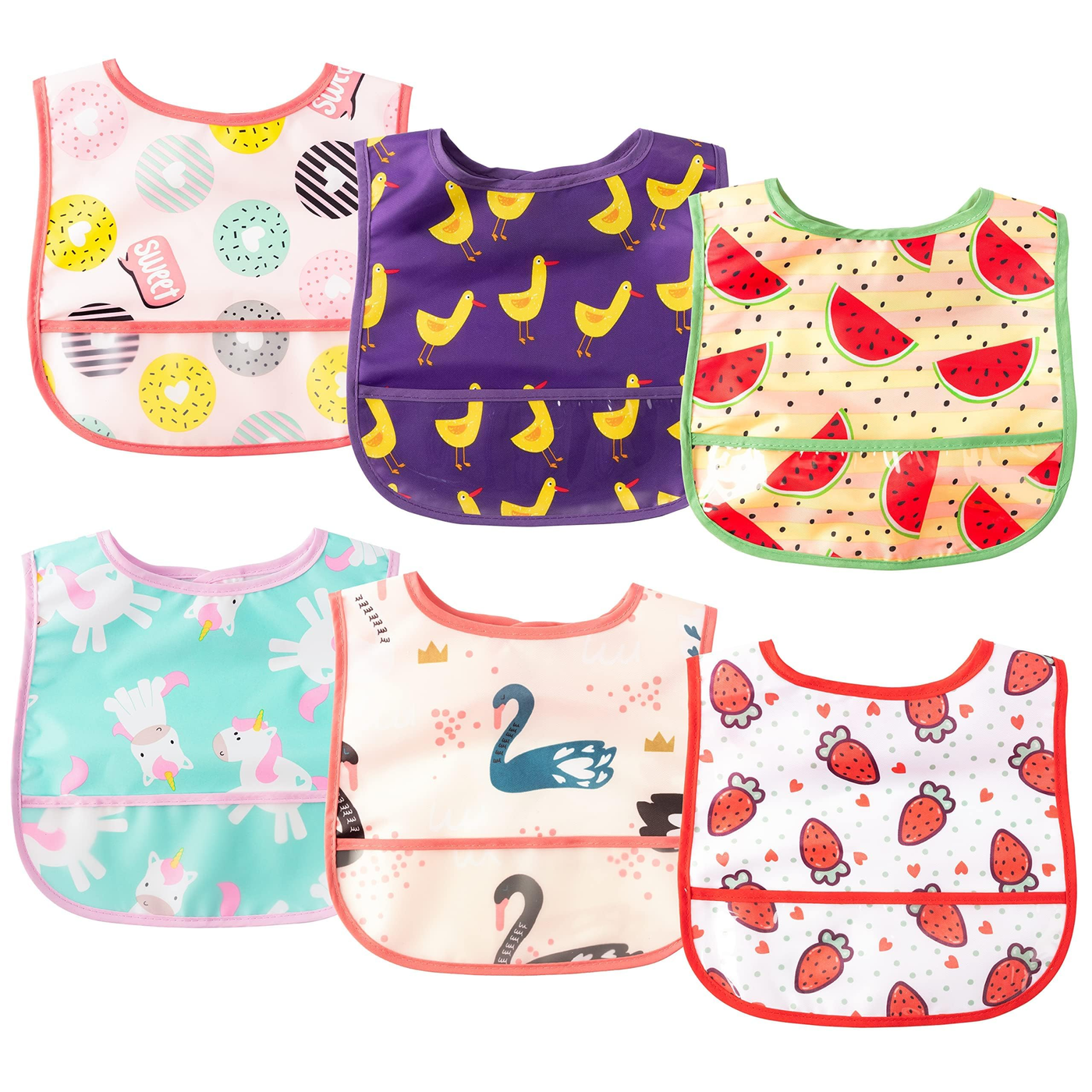 George Axion Baby Bib Catcher Pocket Adjustable