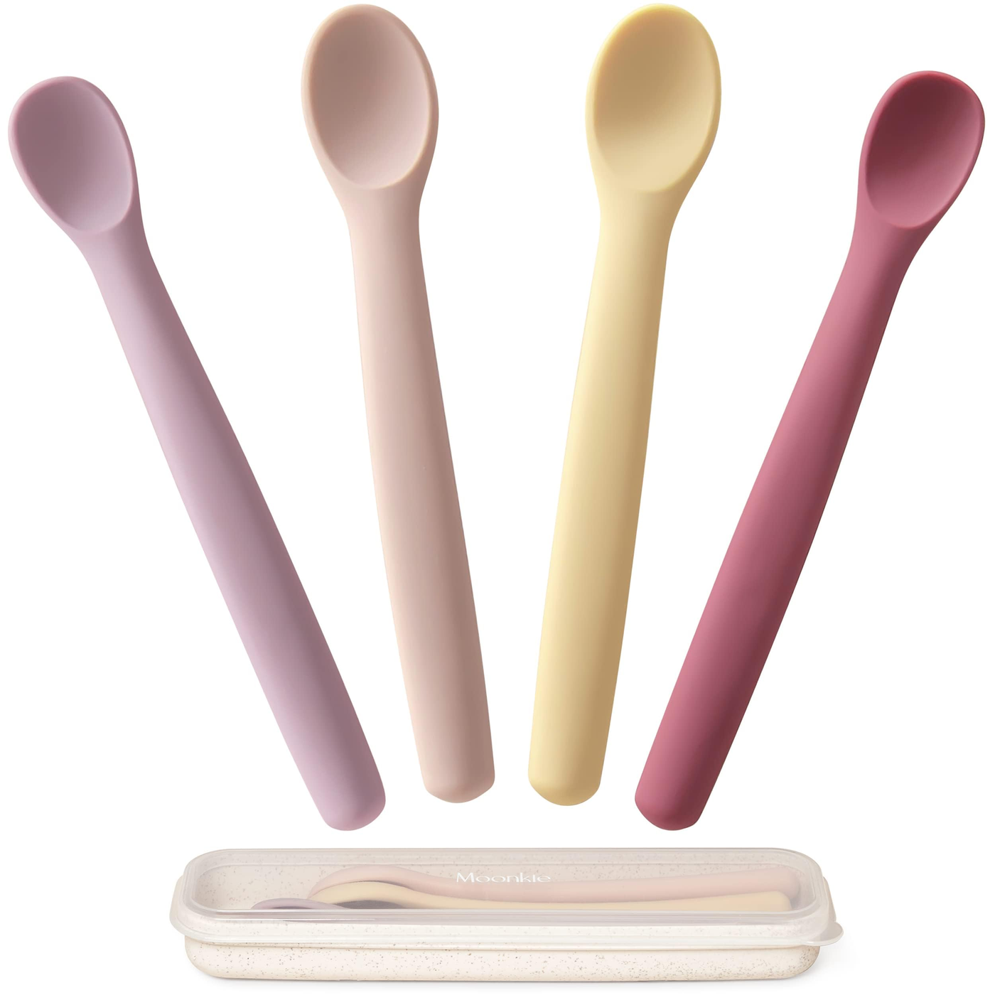 George Axion Baby Silicone Spoon Set 2-pc