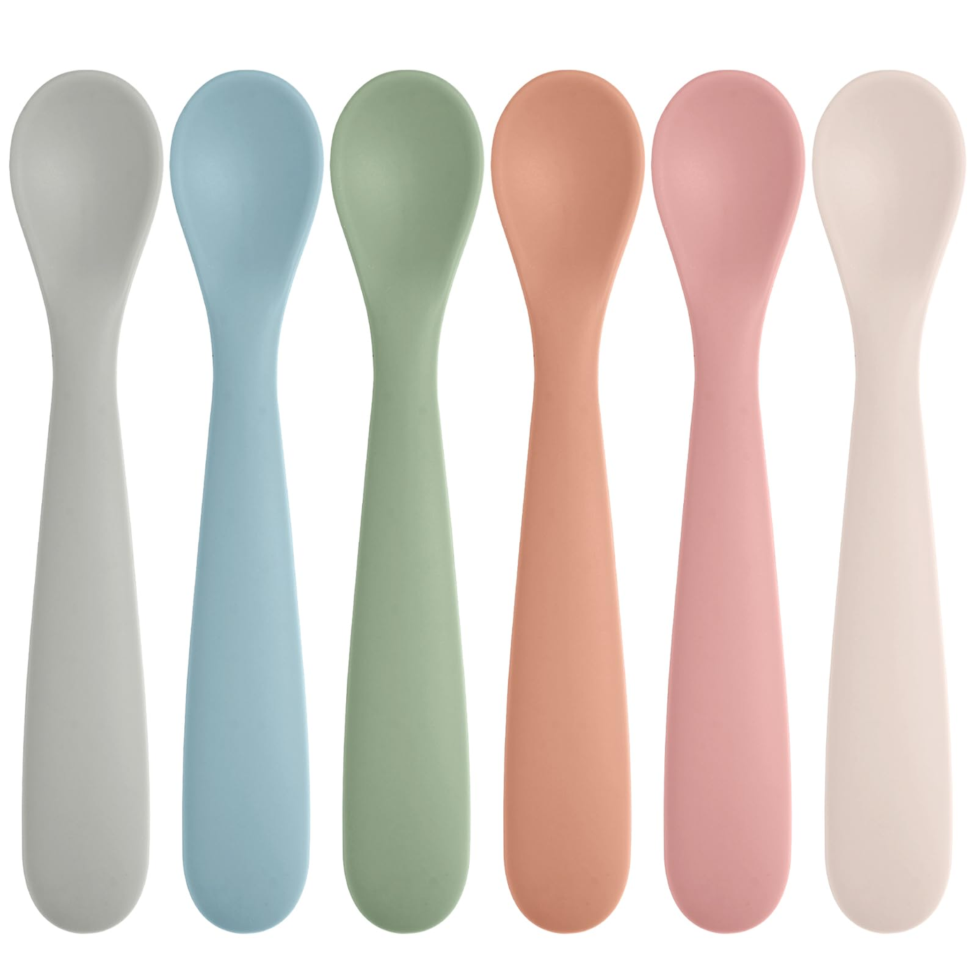 George Axion Baby Silicone Spoon Set 6-pc