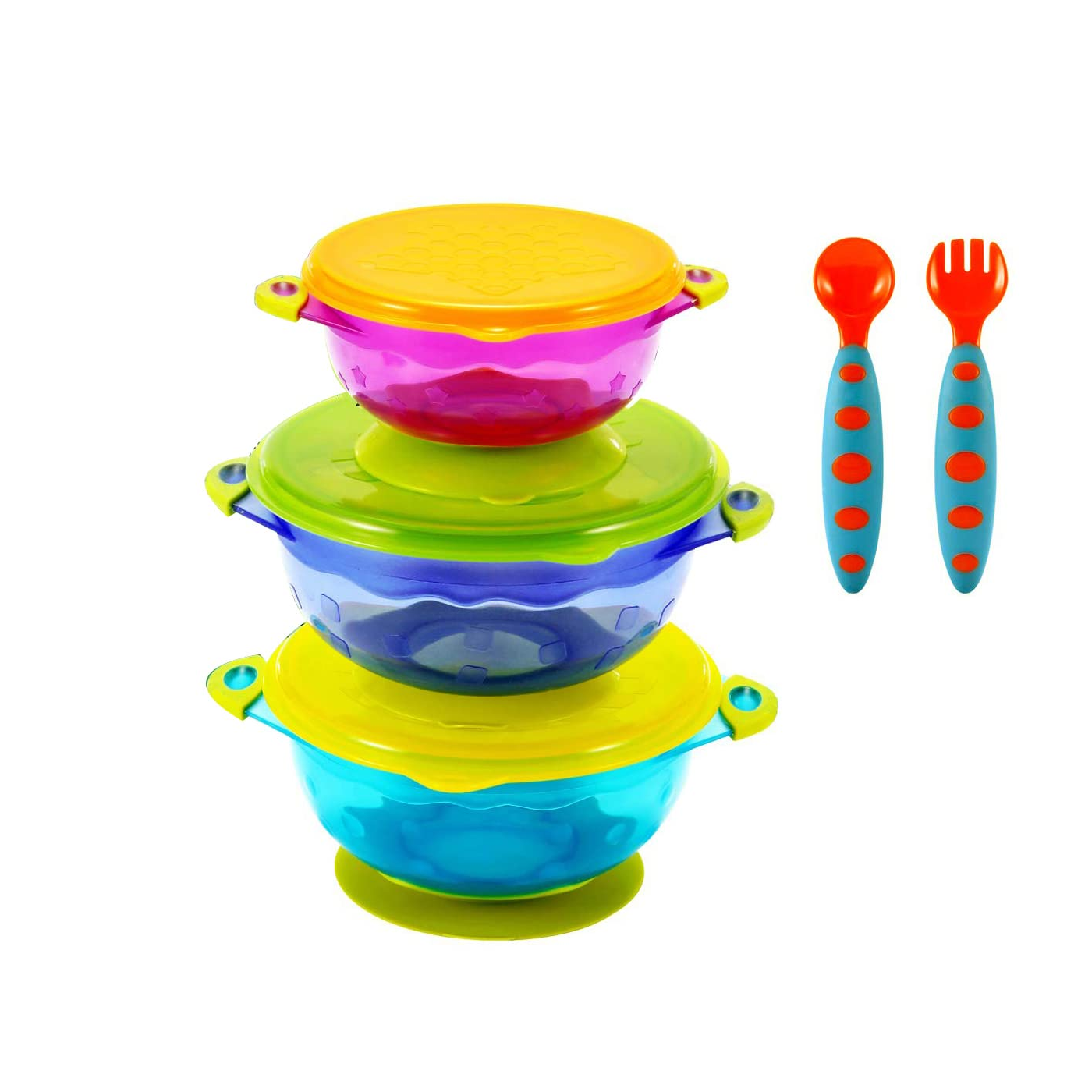 George Axion Baby Suction Bowl Toddler Peach