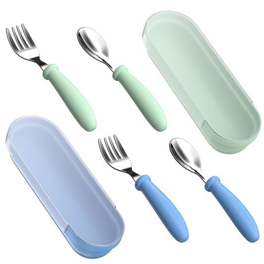 George Axion Baby Toddler Cutlery Set 2-pc