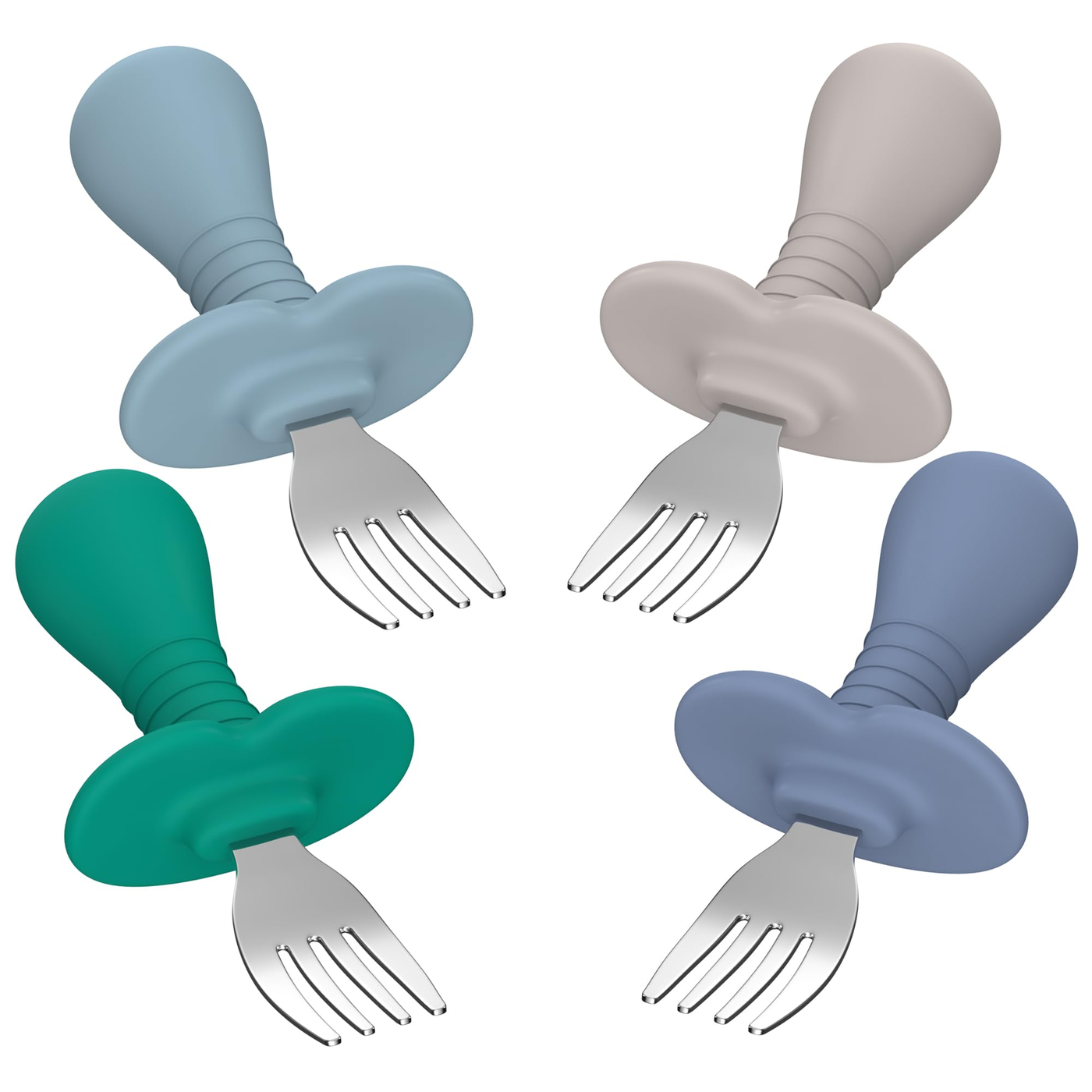 George Axion Baby Toddler Cutlery Set 4-pc