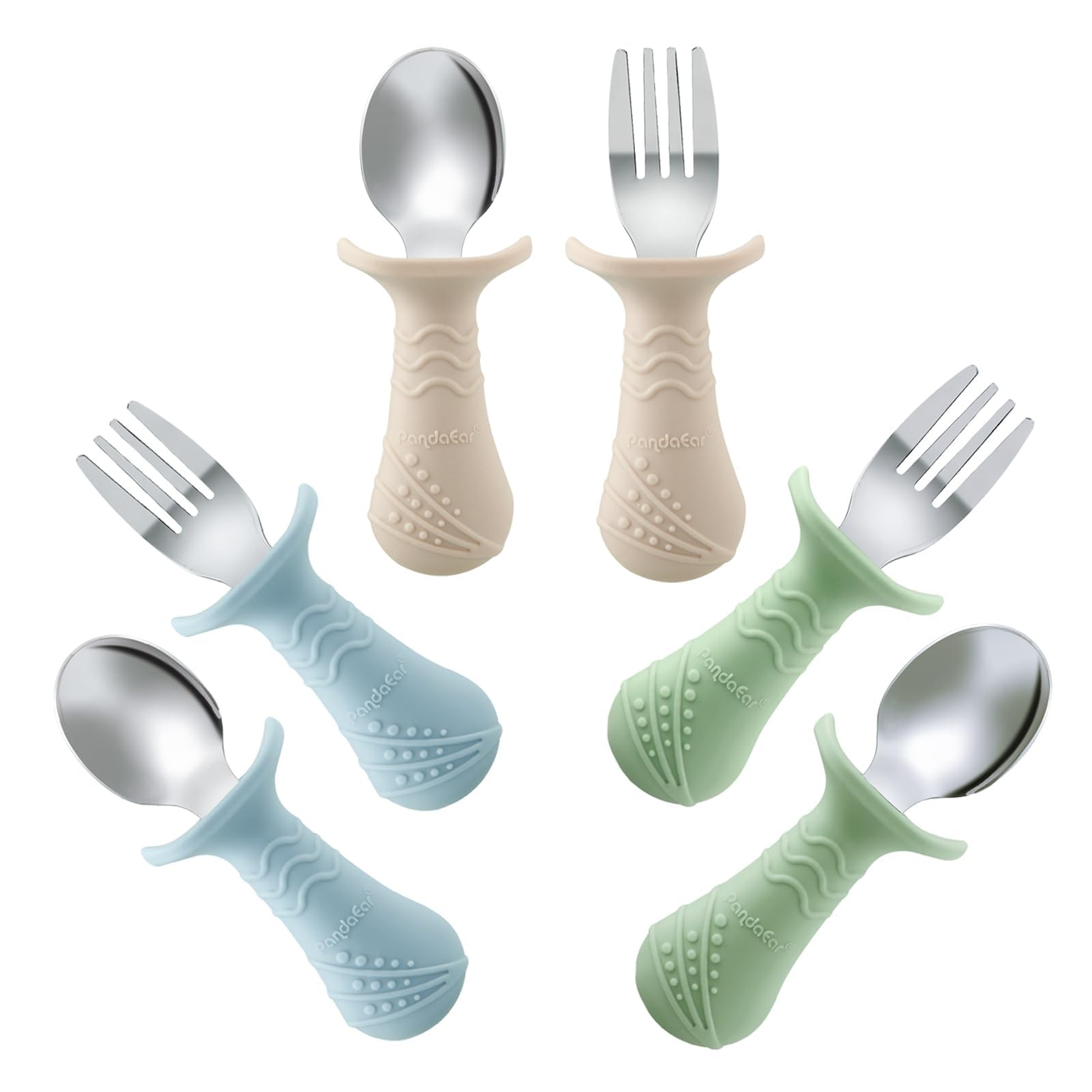 George Axion Baby Toddler Cutlery Set 6-pc